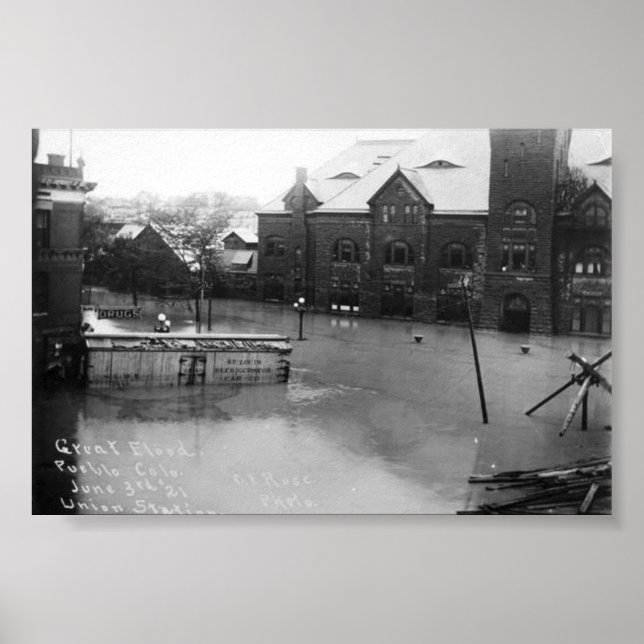 publo, kolorado flod poster (Framsidan)