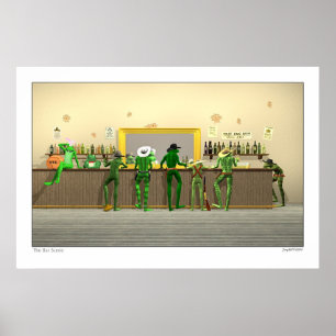 Pubplatsen 3D Poster