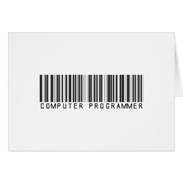 PUBPROGRAMMERARE TÄNDER HÄLSNINGSKORT (Framsidan Horizontal)