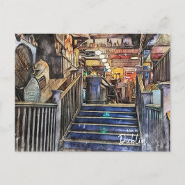 Pubs of Dublin-Ireland Vykort