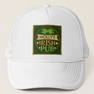 PubSts Patrick för anpassningsbar känd irländsk Truckerkeps