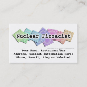 Pubvisitkort - kärn- Fizzacist Visitkort