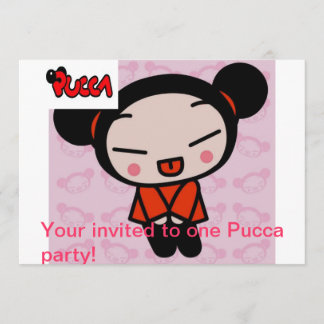 Pucca-inbjudningar Inbjudningar