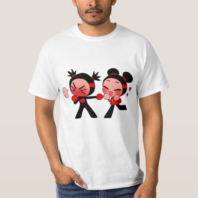 Pucca pucca pinsamt t shirt (Framsida)