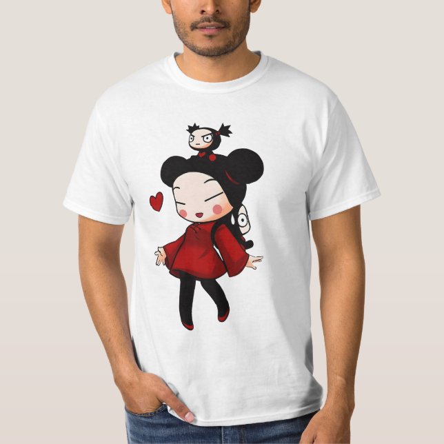 Pucca pucca vacker t shirt (Framsida)