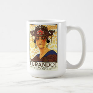 Puccini affischmugg 1926 kaffemugg