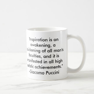 Puccini citationstecken kaffemugg