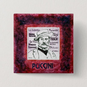 Puccini knäppas/emblem knapp