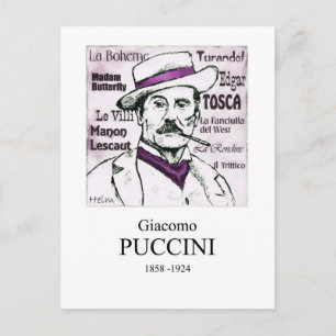 Puccini Vykort