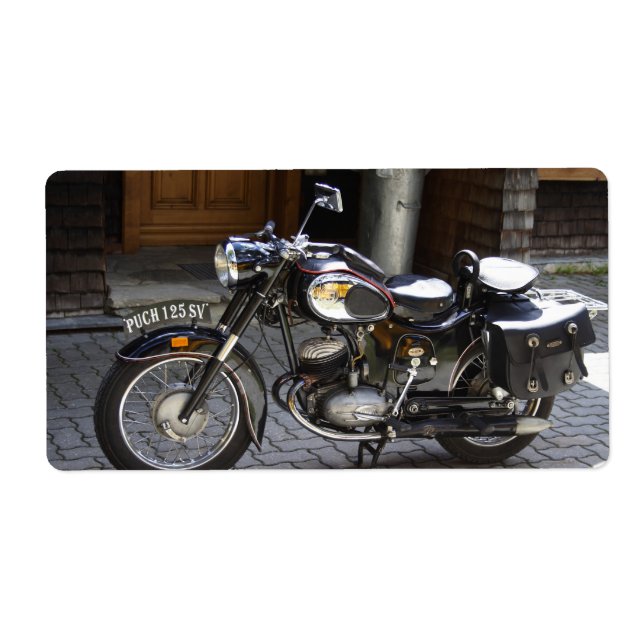 Puch 125 SV Fraktsedel (Framsidan)