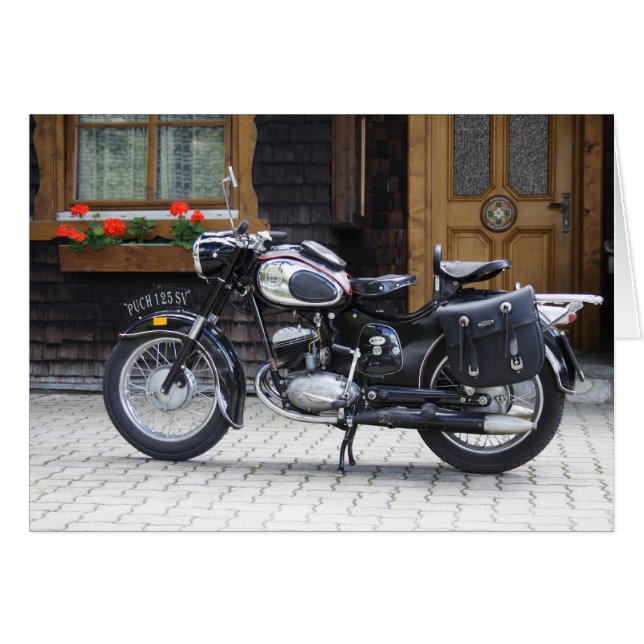 Puch 125 SV OBS Kort (Framsidan Horizontal)