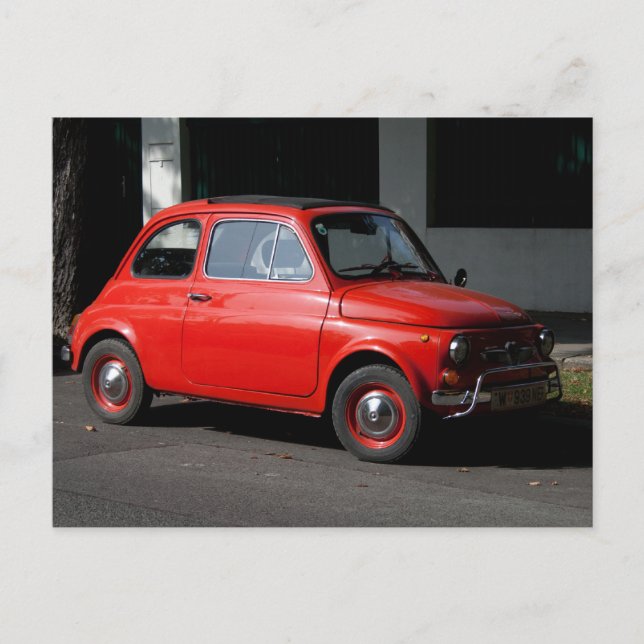 Puch 500 vykort (Framsida)