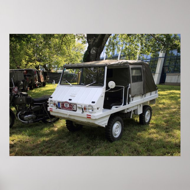 Puch Haflinger Poster (Framsidan)