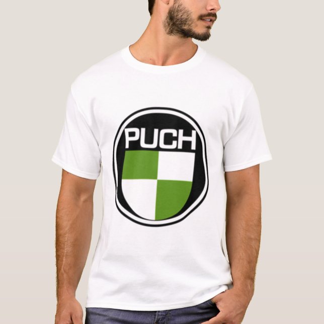 Puch Logotyp Classic T-Shirt (Framsida)