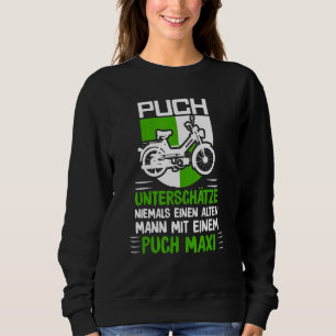 Puch Ord Oldtimer Alten Mann Mit Ein Pich Maxi T Shirt