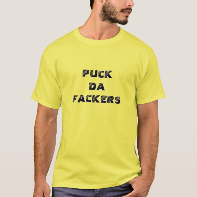 PUCK DA FACKERS T-SHIRT (Framsida)