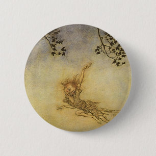 Puck en älva av Arthur Rackham Knapp