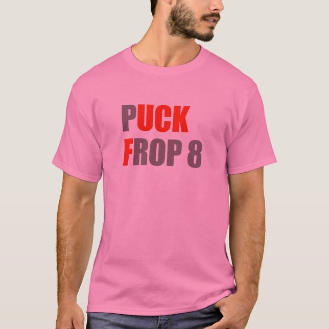 Puck Frop 8 T-shirt (Framsida)