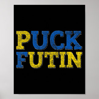 PUCK FUTIN I STÄLLET FÖR Ukraina Poster