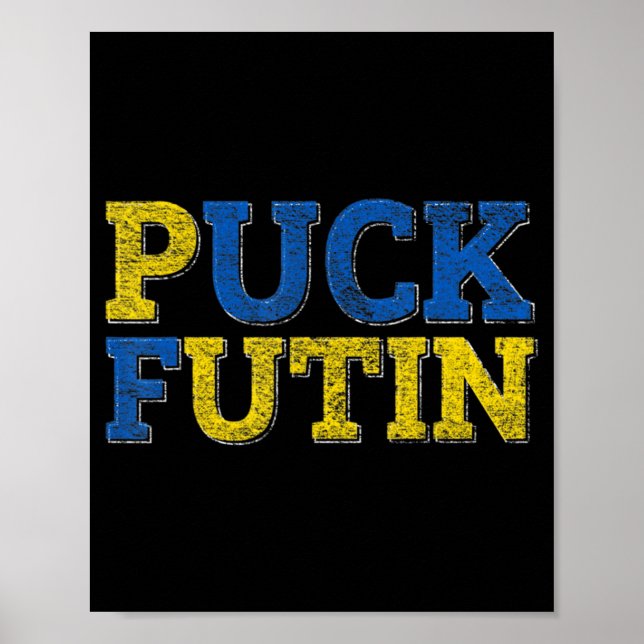 PUCK FUTIN I STÄLLET FÖR Ukraina Poster (Framsidan)