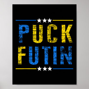 Puck Futin Meme Jag Står Med Ukraina Ukrainsk Kärl Poster