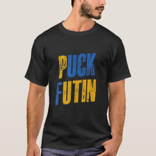 Puck Futin Meme jag står med Ukraina, ukrainsk Su T Shirt