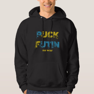 puck futin meme nej till krig hoodie