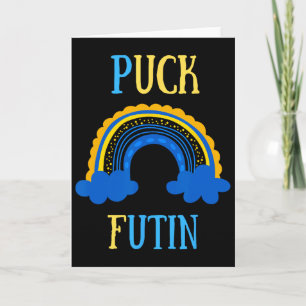 Puck Futin Meme Rolig Design Ukraina Ryssland Kort