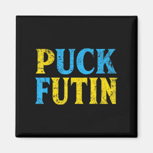 Puck Futin stand med Ukraina Puck Futin stand Ukr Magnet
