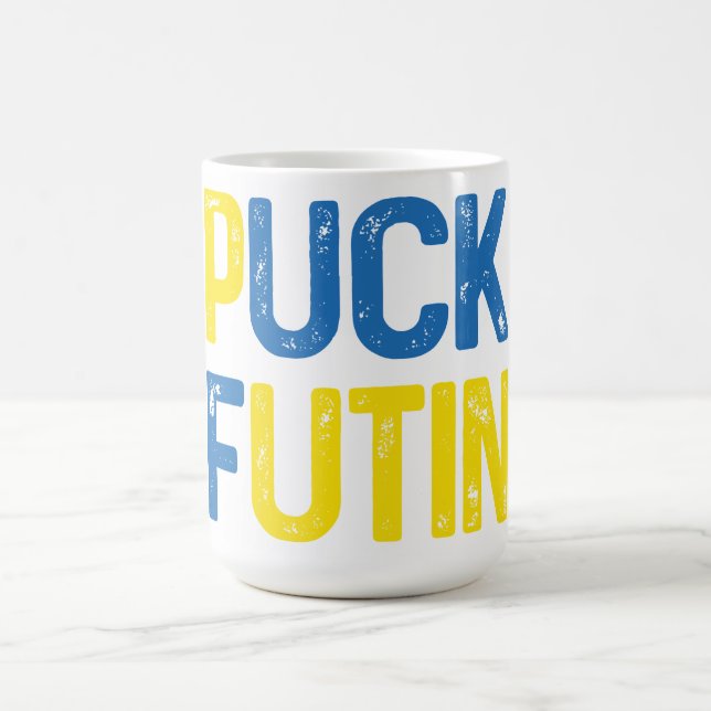 Puck Futin Support Ukraina Kaffemugg (Center)