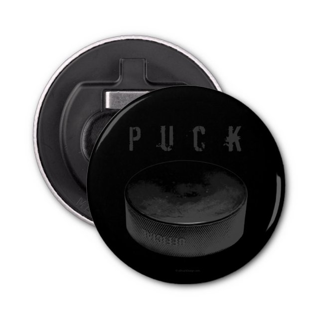 PUCK (hockey) Flasköppnare (Framsidan)