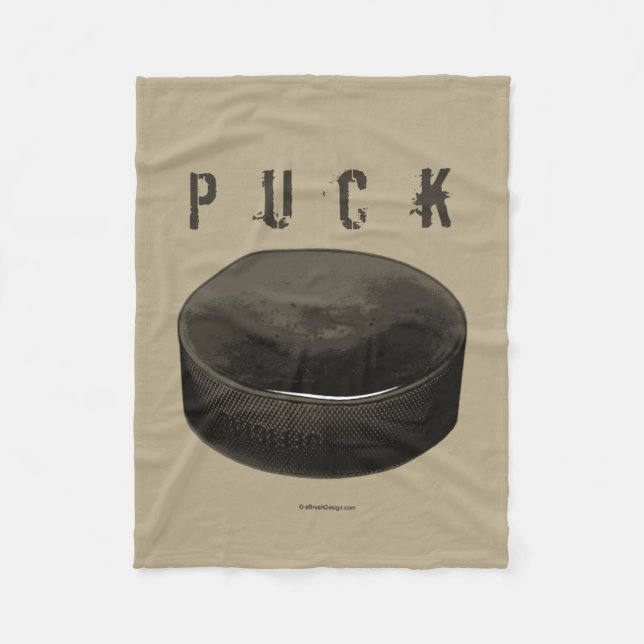 PUCK (hockey) Fleecefilt (Framsidan)