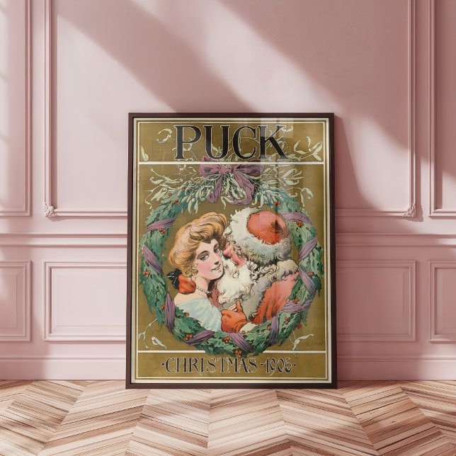 Puck jul 1905 poster (Skapare uppladdad)