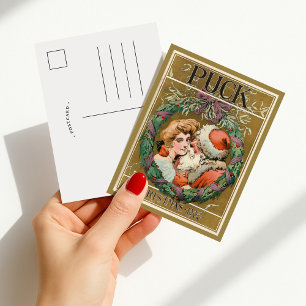 Puck julen 1905 vykort