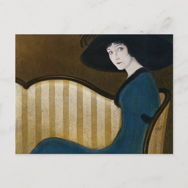 Puck Magazine Cover 1911 Vykort (Framsida)