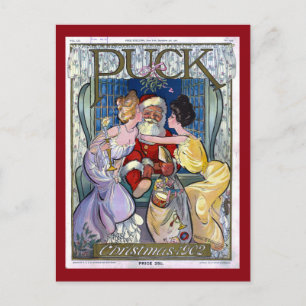 Puck Magazine Cover jul 1902 Helg Vykort