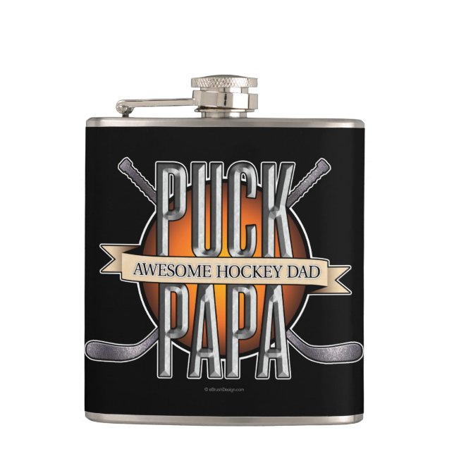Puck Pappa (Hockey Pappa) Fickplunta (Framsidan)