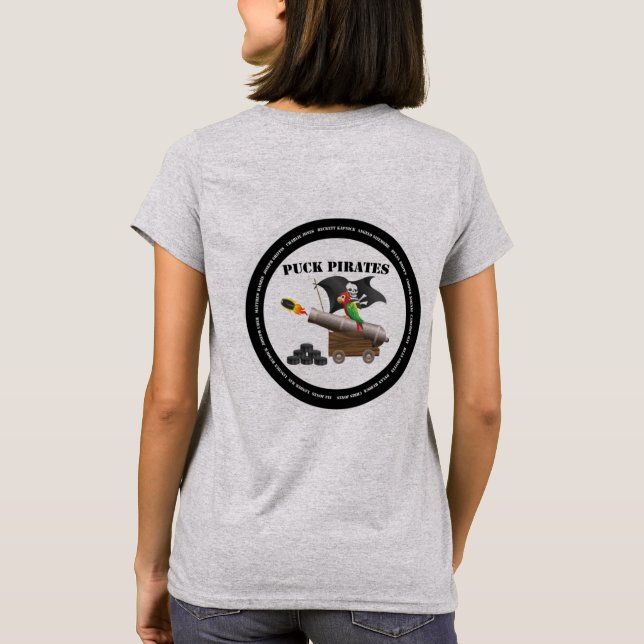 puck pirater shirt t shirt (Baksida)