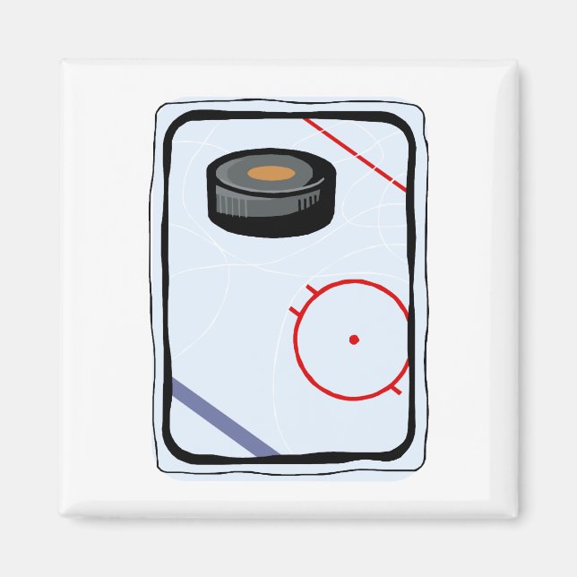 Puck & Rink Magnet (Framsidan)