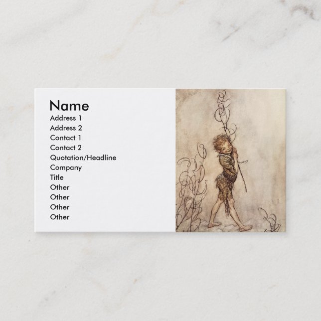 Puck Visitkort (Framsida)