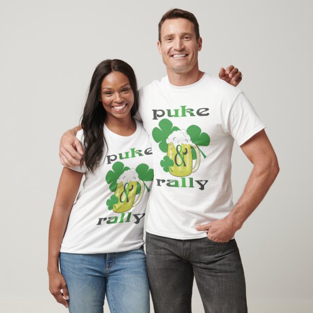puckel och rally t-shirt (Unisex)