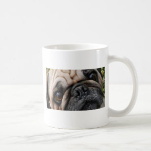 puckel öga kaffemugg
