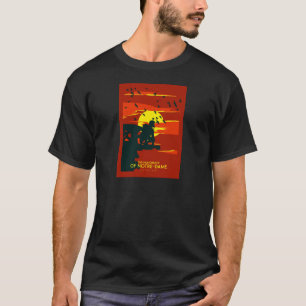 puckelrygg av Notre Dame Tee
