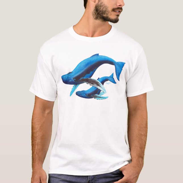 Puckelrygg & kalv tee (Framsida)