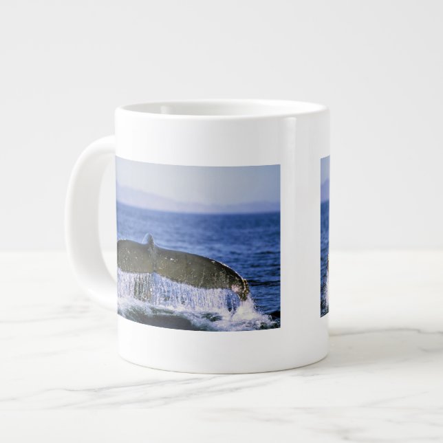 Puckelryggad svans. jumbo mugg (Framsida vänster)