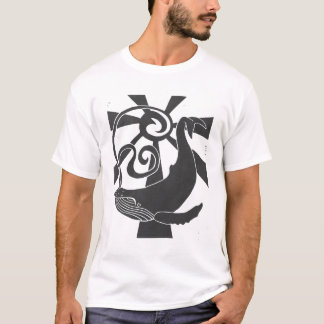 Puckelryggen skapar solen t shirt