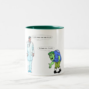 Puckelryggmugg Två-Tonad Mugg