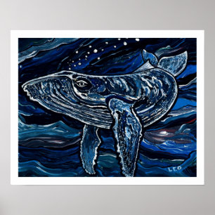 Puckelryggval Poster