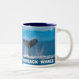 Puckelryggval, puckelryggval, PUCKELRYGGVAL… Två-Tonad Mugg