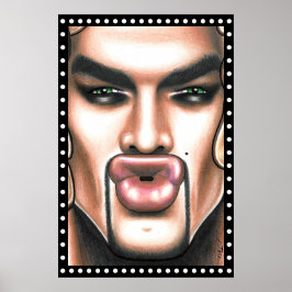 Pucker Up/Close-Up Poster